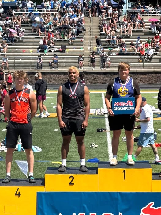 Colon’s Jabari Falls All State at D-4 Track Finals
